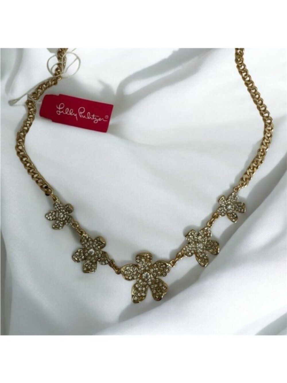 Lilly Pulitzer Gold Flower Necklace